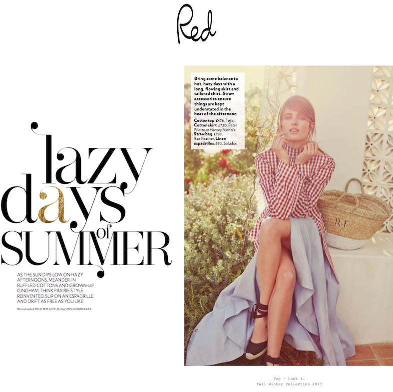 Red Magazine Pre Fall 2017